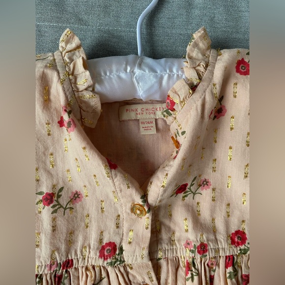 Baby girl dress size 18-24 months. Never worn. - Picture 3 of 3